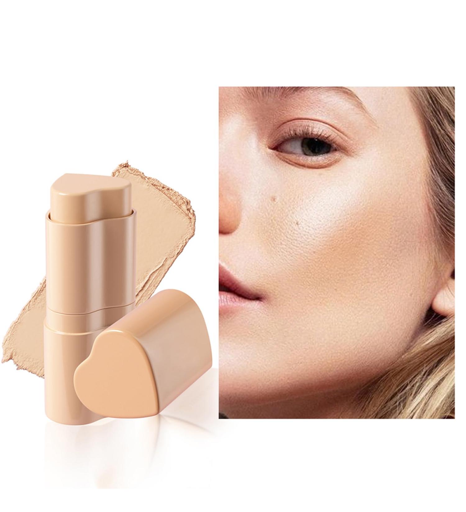 LXZJJM Heart Blush Stick Cream Multi Purpose 3 in 1 Blush Stick for Cheeks Sweet Heart Shaped Design Easy Application Smooth Velvet Finish Blush for Cheeks Eyes Lips (02# Golden Hour 5G) 02# Golden Hour 5 g (Pack of 1) - Buy Online on GoSupps.com