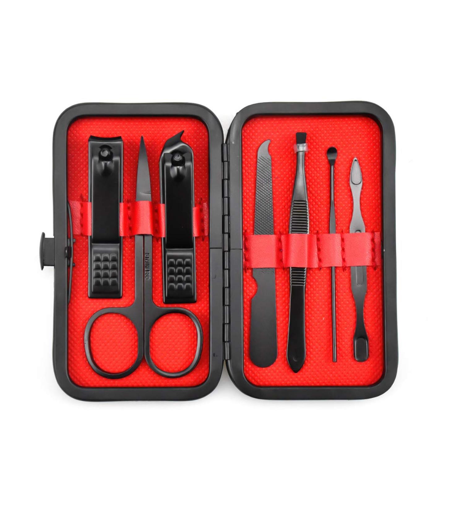 7-in-1 Manicure Set with Nail Clippers and Pedicure Tools for Thick Nails - 7pcs Nail Kit for Men and Women - Buy Online on GoSupps.com