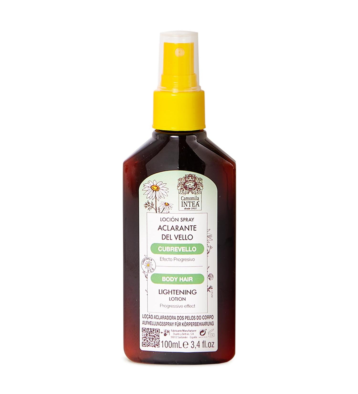 Intea Cubrevello Hair Lightener Lotion - Bottle Spray with Ecologic Natural Chamomile Extract - Paraben and Ammonia FREE - 3.4 oz - Buy Online on GoSupps.com
