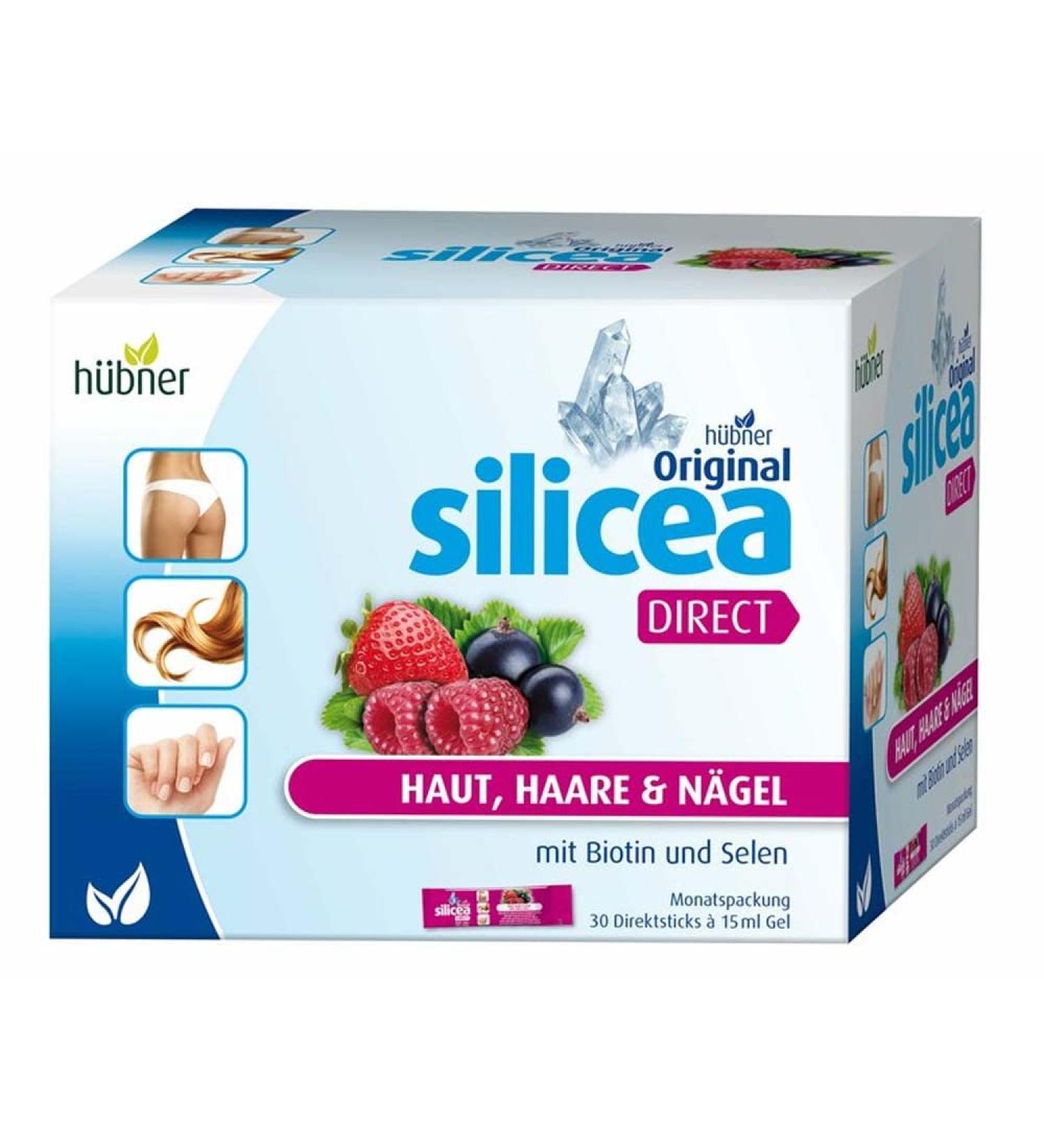 H bner Silicea Direct skin hair and nails 2 x monthly pack