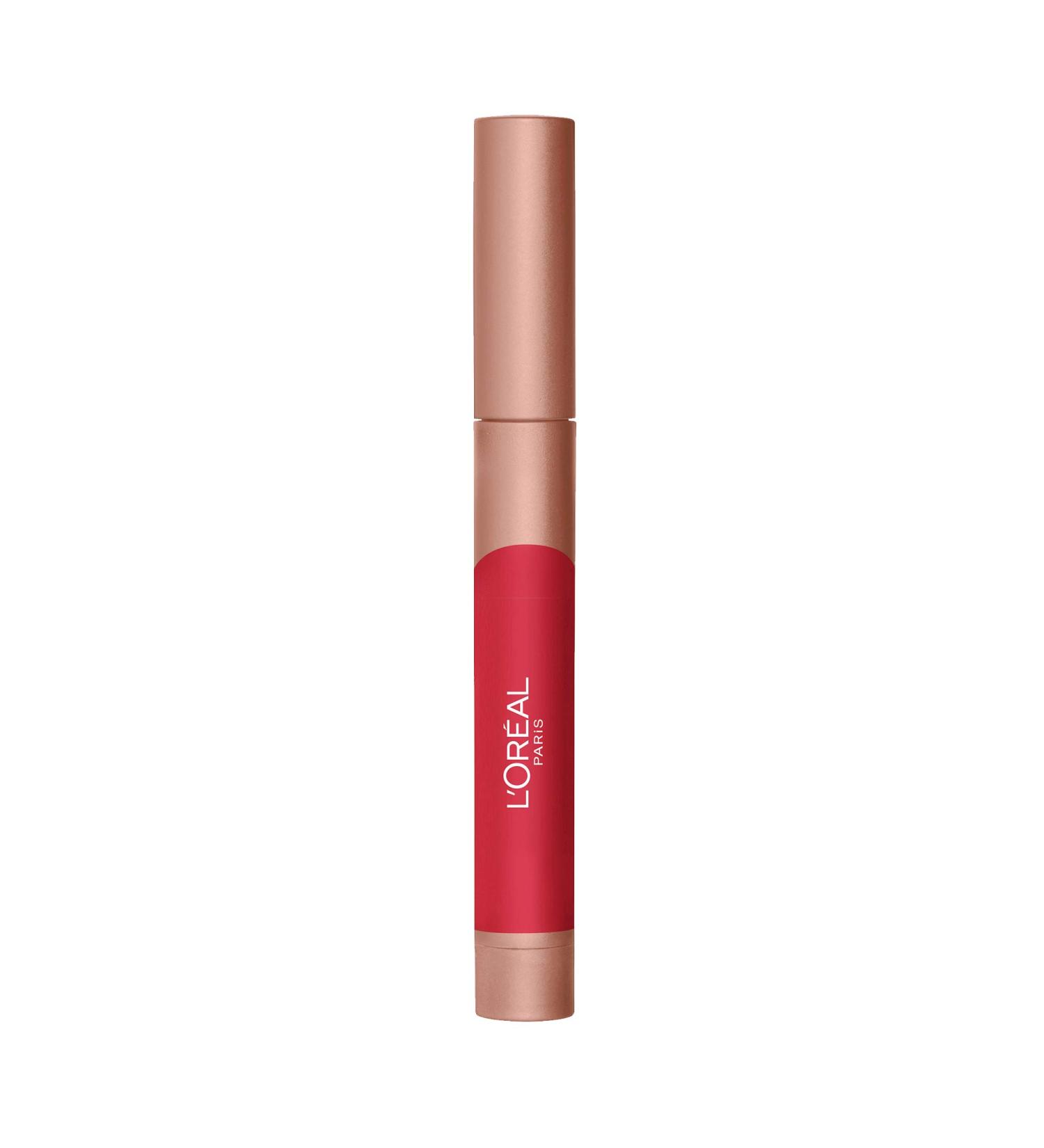 L'Oreal Paris Infallible Matte Lip Crayon - Little Chili - 1 Count - Buy Online on GoSupps.com