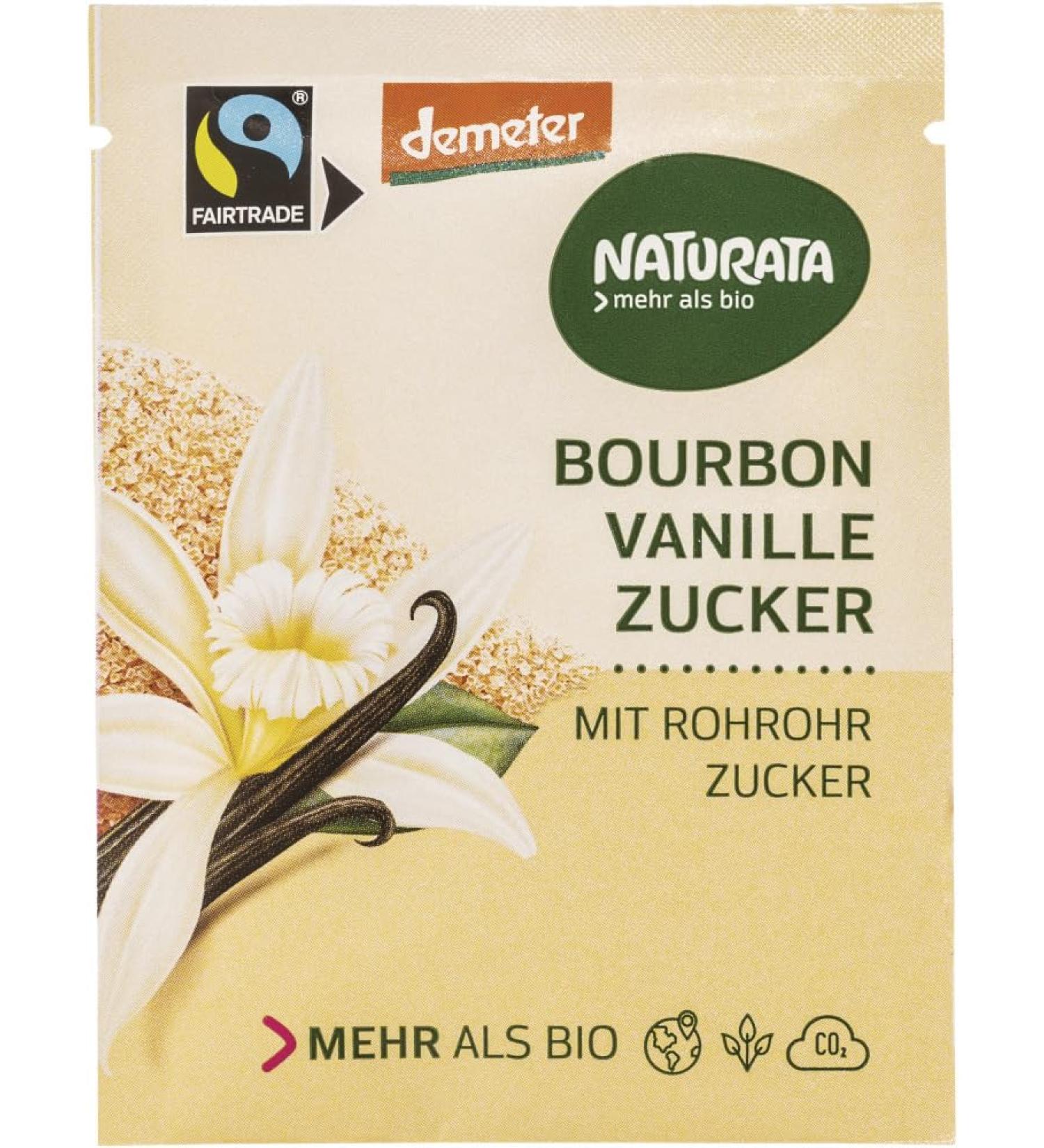 Naturata Naturata Organic Bourbon Vanilla Sugar 8% Vanilla (2 x 8 g)
