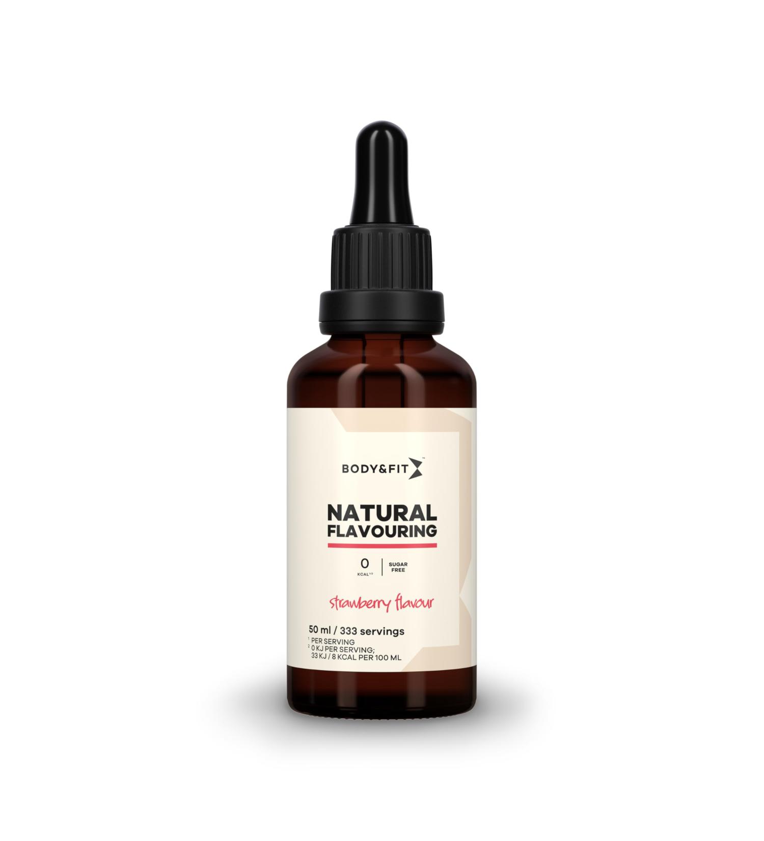 Body Fit Body & Fit Natural Flavouring 50 ml Strawberry
