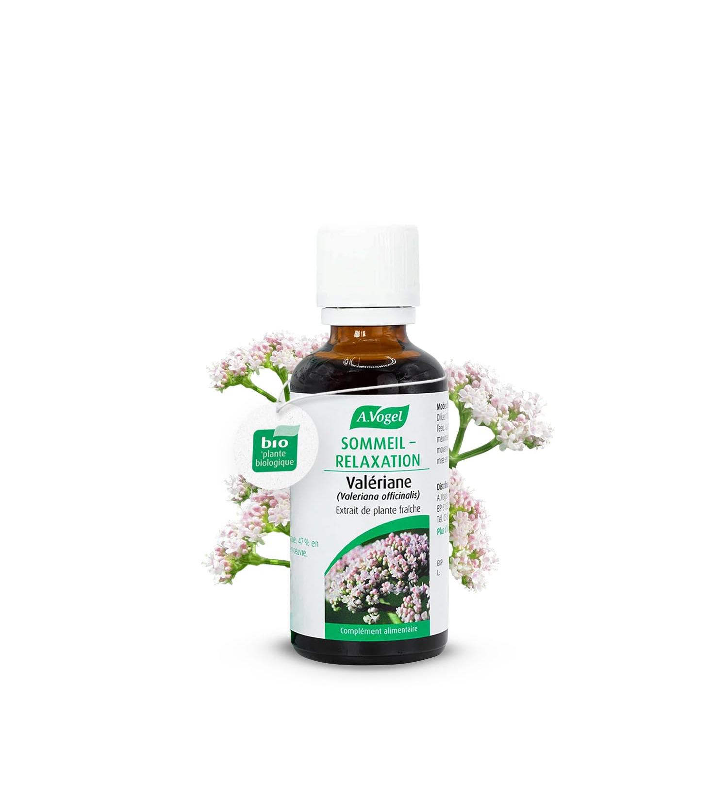 A.VOGEL Dietary supplement - Targeted action Insomnia & Restorative Sleep Relaxing and Melatonin Free - Fresh plant extract valerian Valerian drops - Organic plant active ingredients - 50 ml - Buy Online on GoSupps.com