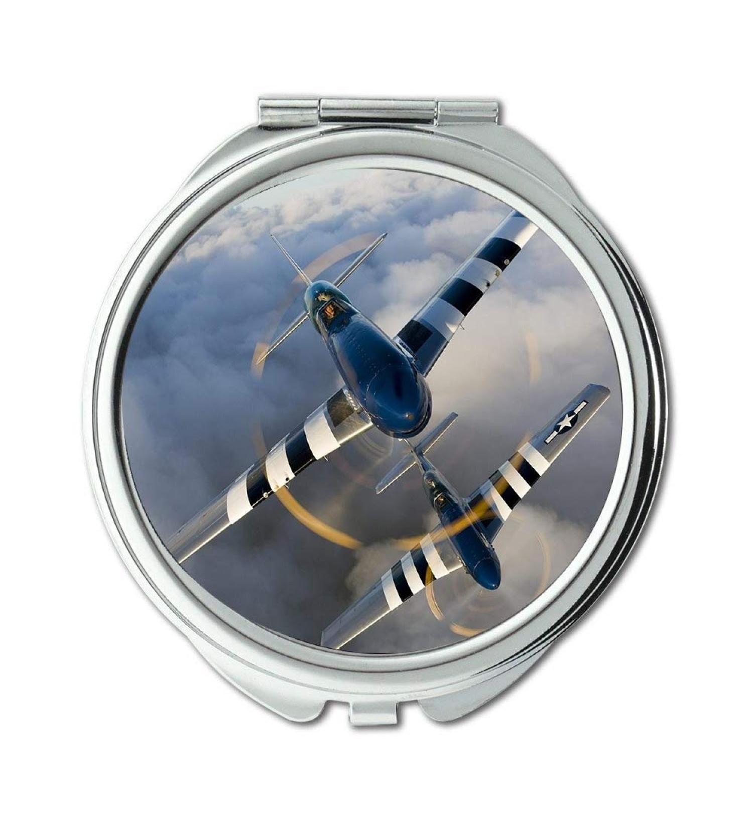 YENDOSTEEN World war aircraft Mirror makeup mirror fighter elite dangerous pocket mirror portable mirror - Buy Online on GoSupps.com