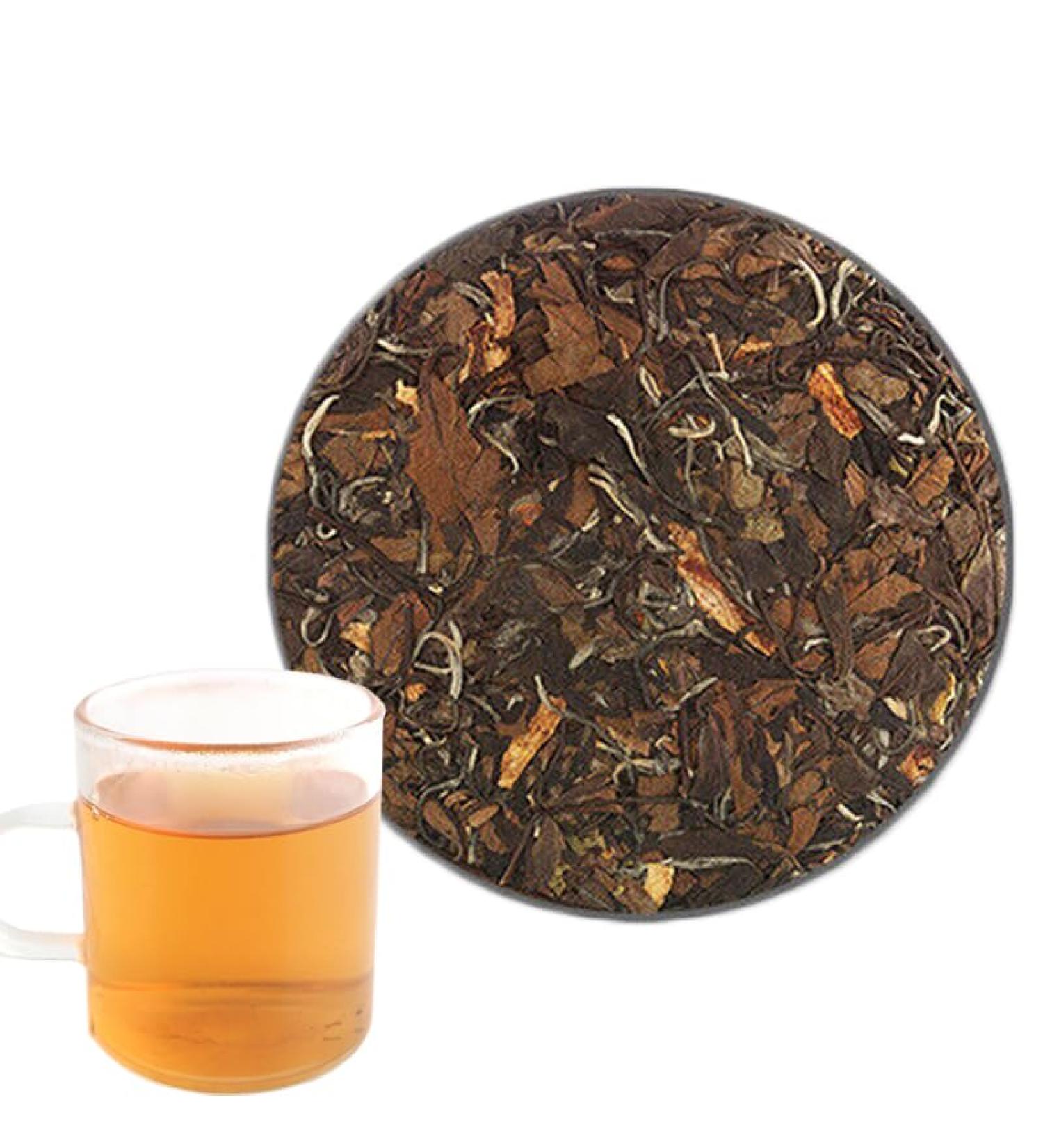 HELLOYOUNG 350g G teau de th blanc de haute montagne vieilli Fuding biologique chinois nourriture verte th Pu'er au go t doux et moelleux Th pu-erh Pu'er Tea - Buy Online on GoSupps.com