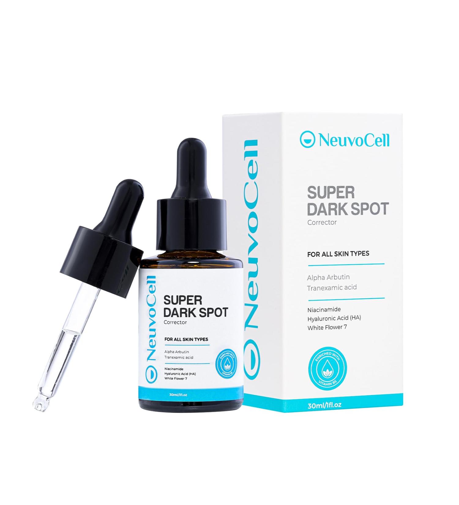 Super Dark Spot Corrector Serum with Niacinamide & Hyaluronic Acid | Effective Facial Spot Remover for Dark Spots | 1fl. Oz - Buy Online on GoSupps.com