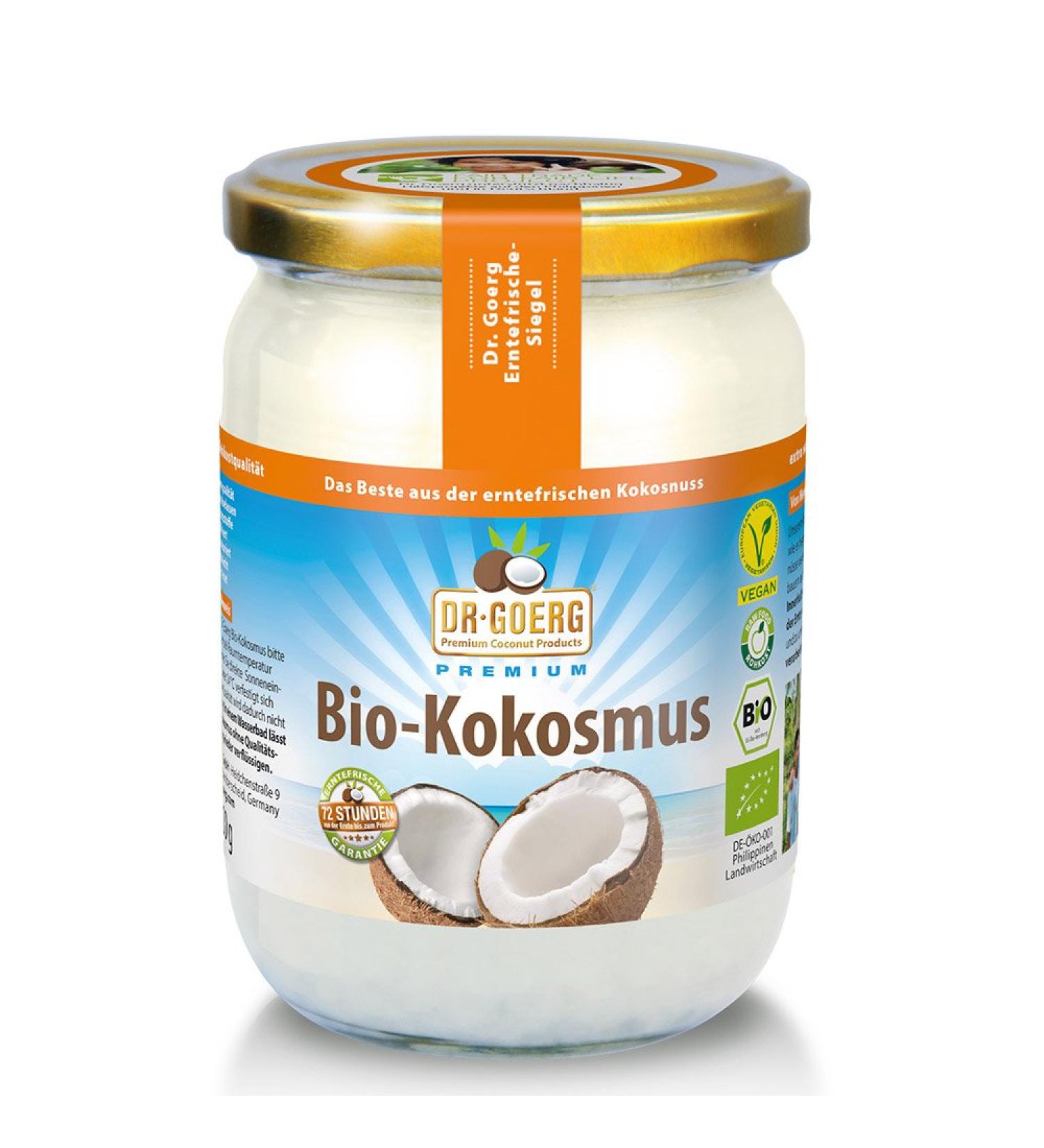 Dr. Goerg Premium Organic Coconut Butter - 500 g 500 g (1 pack)