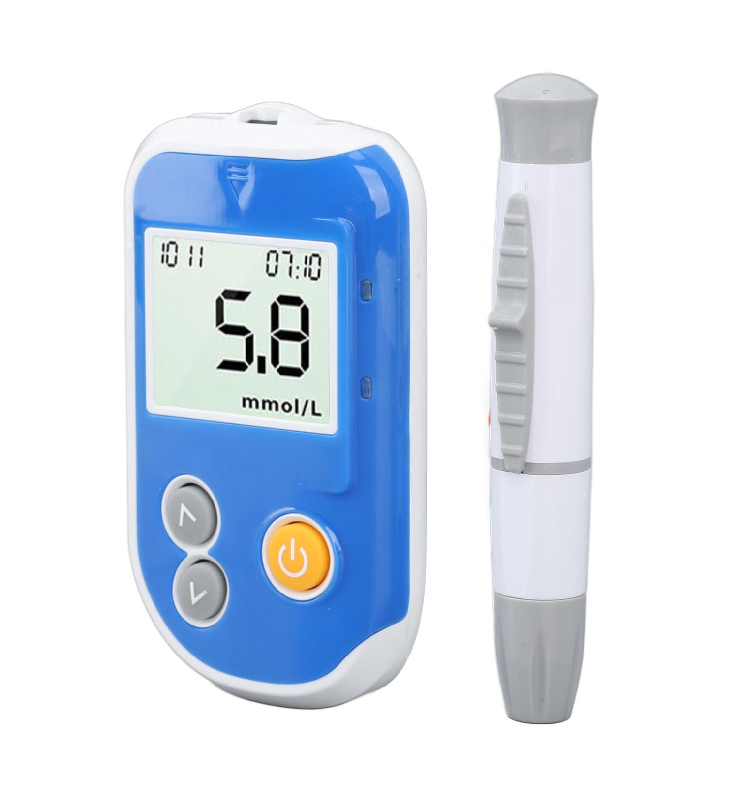 Syrisora Blood Glucose Meter Kit - 50 Test Strips Lancing Device & Travel Case | Reliable Diabetes Testing Solutions - Buy Online on GoSupps.com