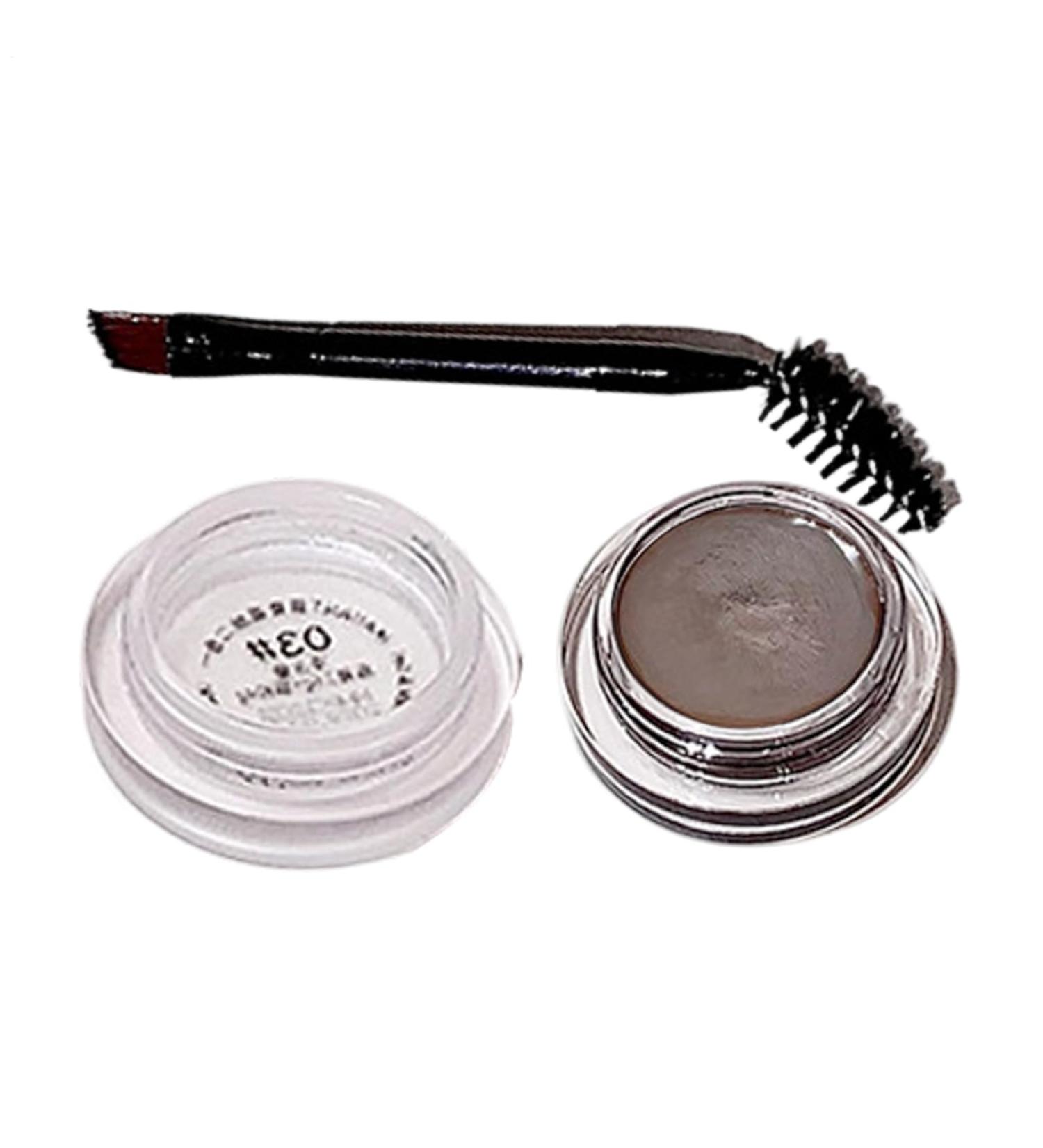 Eyebrow Cream 45g Durable Waterproof Sweatproof Natural Finish Perfect for Sports Travel Party Daily Use Light Brown - Buy Online on GoSupps.com