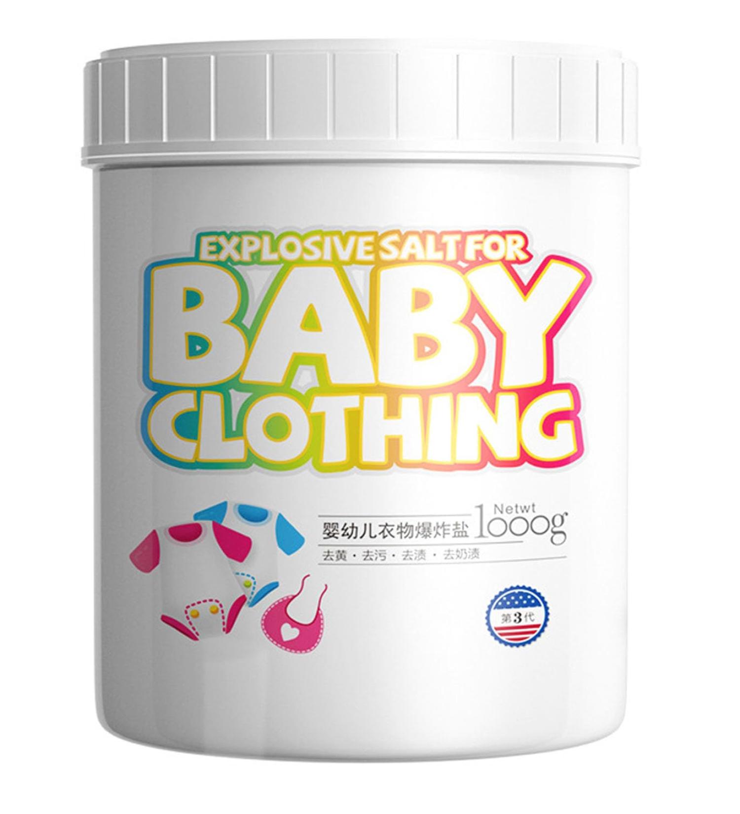 Strong stain bleach - magic powder efficient stain removal without residue to remove yellow stains to remove milk stains 1000g pack (1000) 300 g (Pack of 1) - Buy Online on GoSupps.com