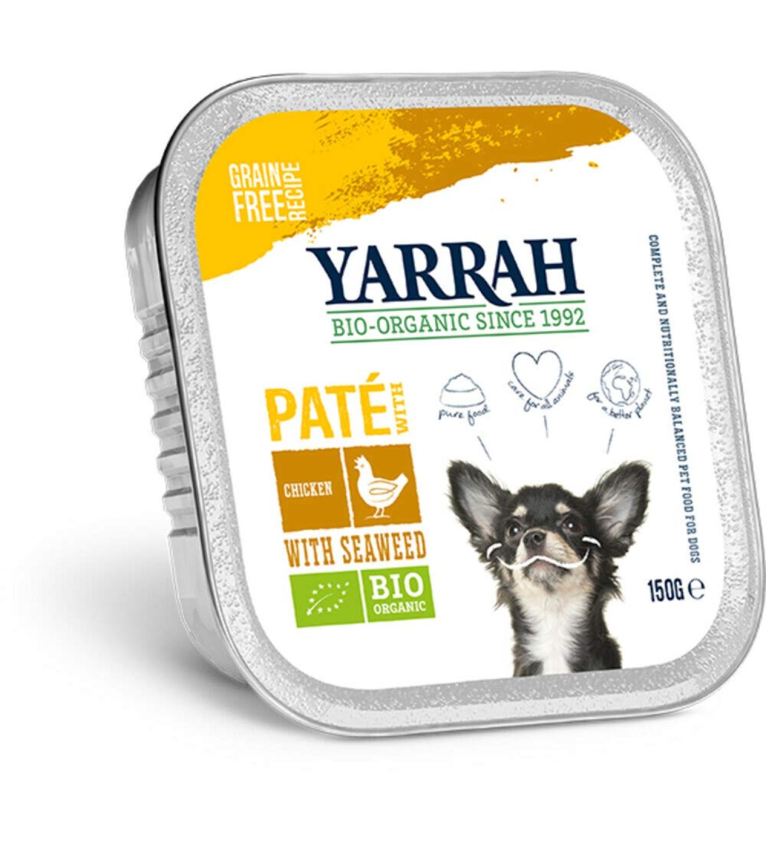 Yarrah Dog Alu Pate Kip / Zeewier Graanvrij-12X150 GR - Buy Online on GoSupps.com