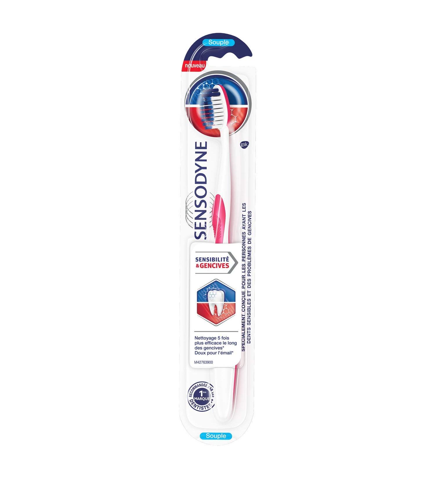 Sensodyne Soft Toothbrush for Sensitive Gums - Gentle Care for Tooth Sensitivity - Buy Online on GoSupps.com