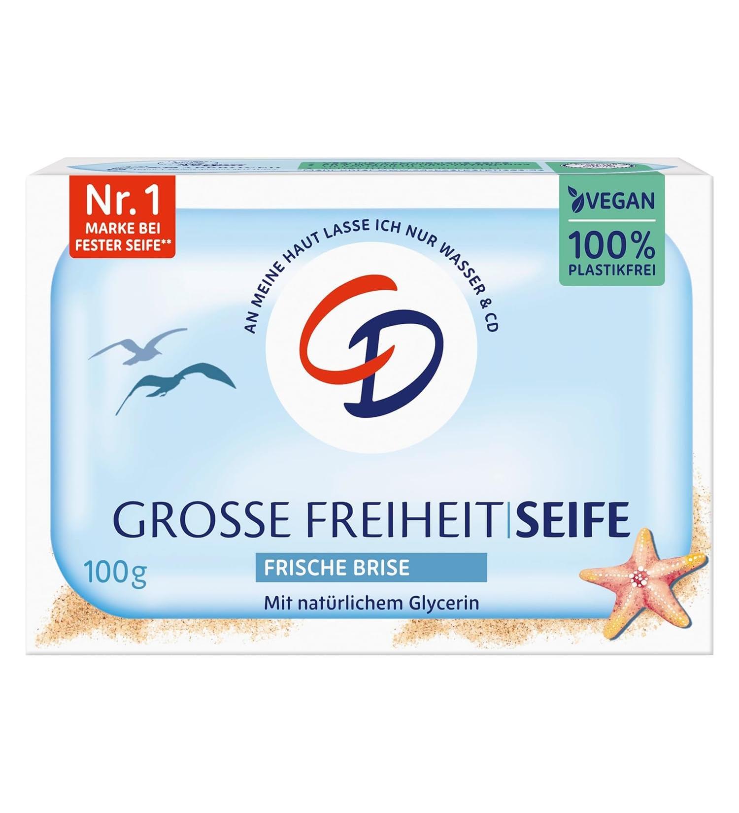 CD Soft Soap Great Freedom Fresh Breeze Vegan and Microplastic-free 100g - Buy Online on GoSupps.com