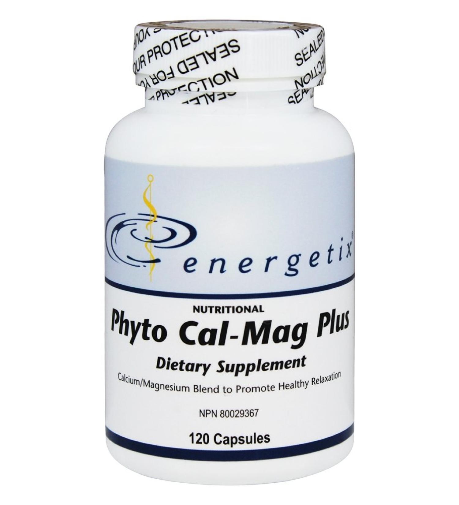 Phyto Cal Mag Plus 120 Capsules - Premium Calcium and Magnesium Supplement - Buy Online on GoSupps.com