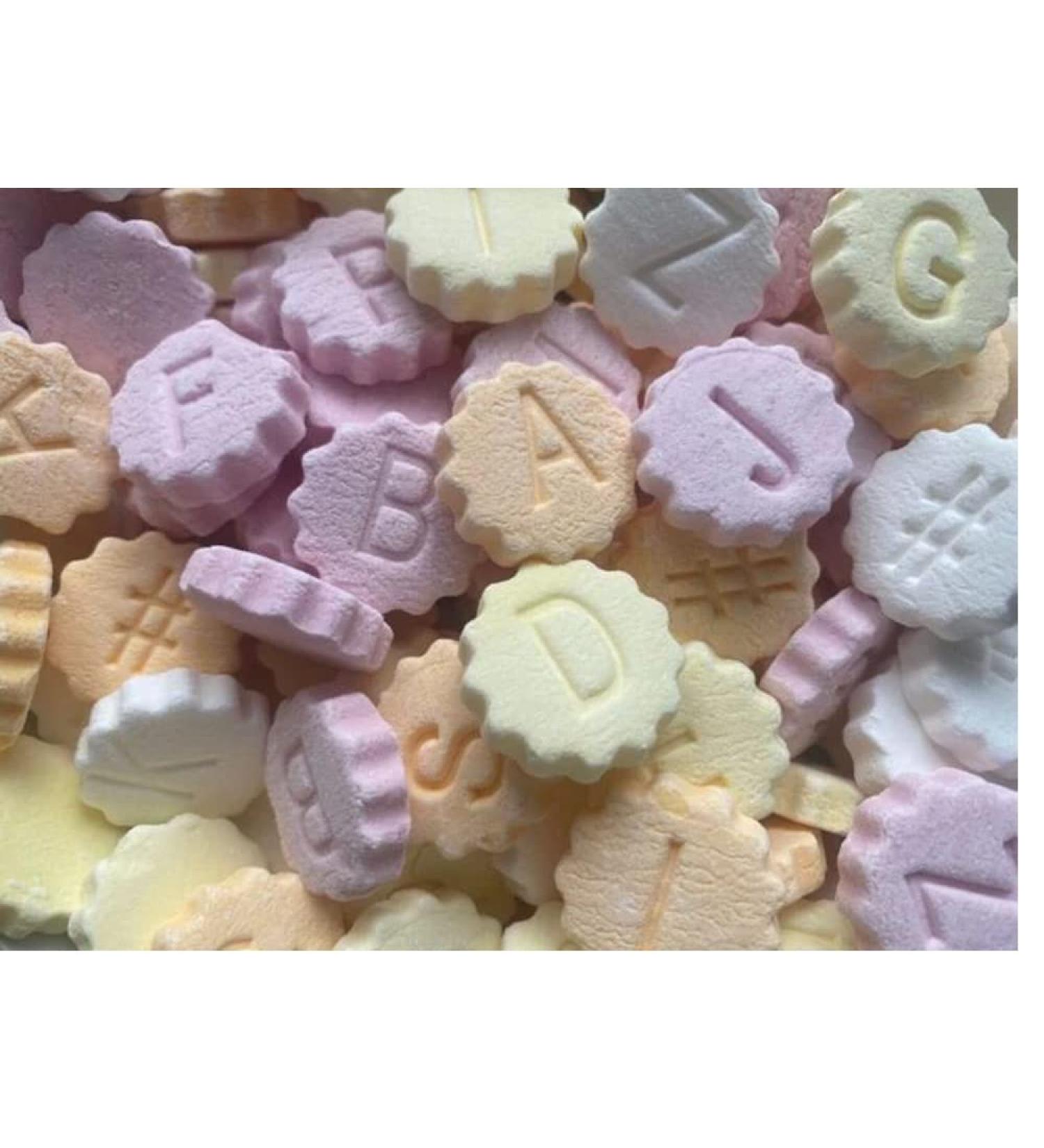 ABC Letters Fruit flavour candy Sweet 1kg - Buy Online on GoSupps.com