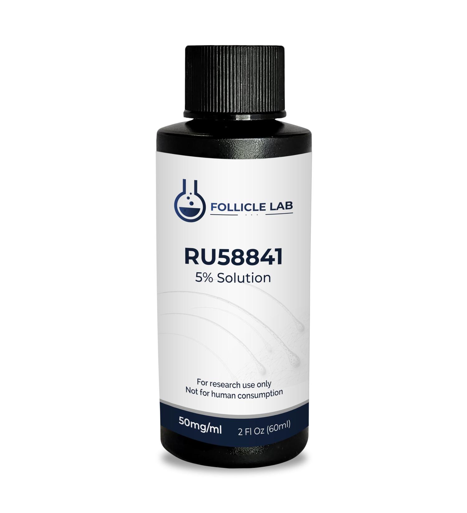 Follicle Lab RU58841 5% Solution - Large 2oz bulk size (60ml) - Buy Online on GoSupps.com