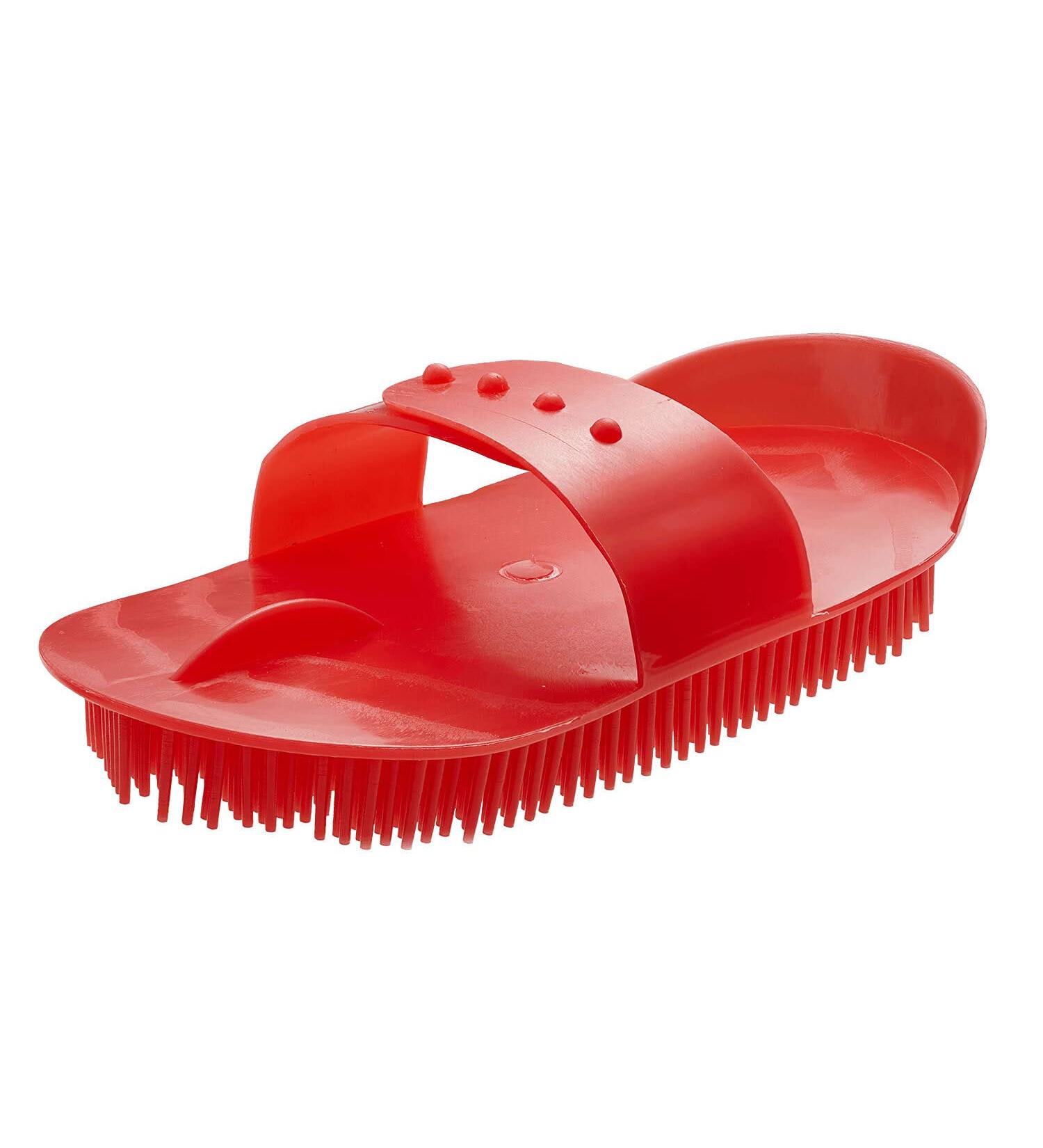 Bitz Plastic Horse Curry Comb (M) (Red) - Buy Online on GoSupps.com