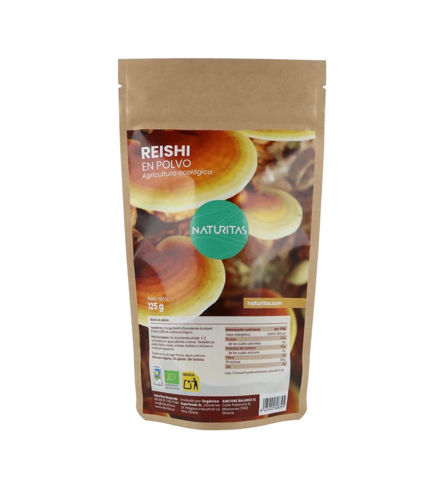 Reishi powder Bio 125g powder