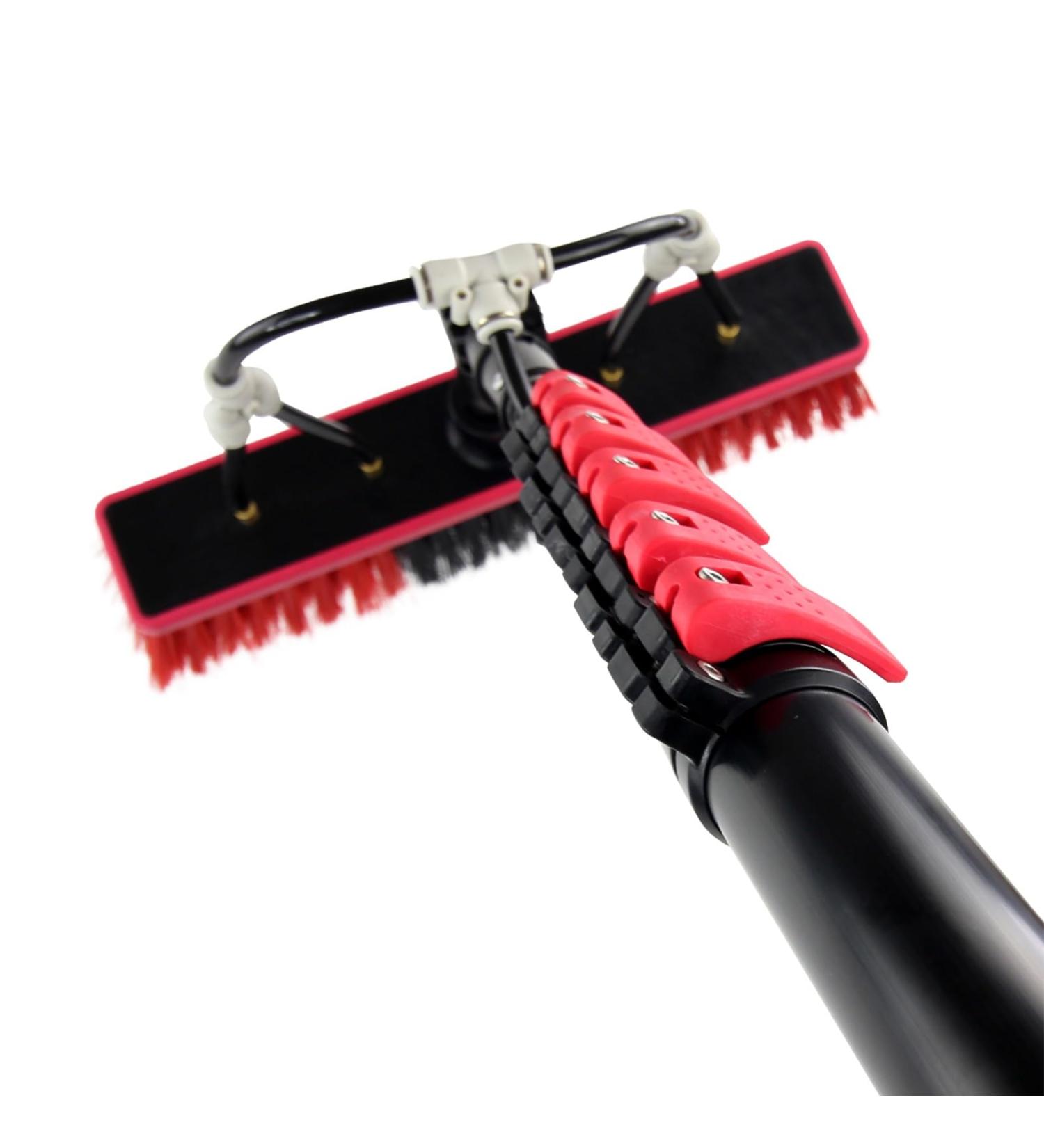 photovoltaic cleaner window cleaning pole Window Cleaning Pole/Water Fed Telescopic Brush/Extendable Cleaner Conservatory Roof Suitable For Photovoltaic Panel CleaningTrucks Windows 9m (Size 7.2m/23.64ft - Buy Online on GoSupps.com