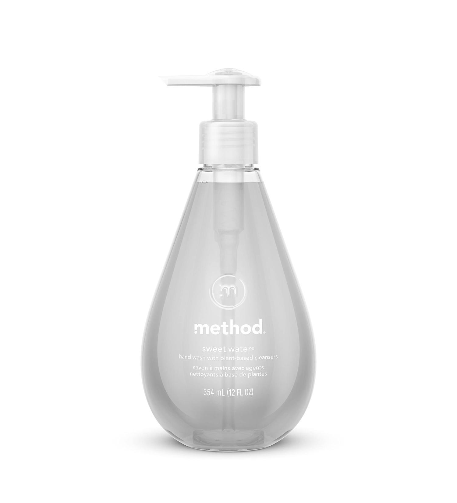 Method Gel Hand Soap Sweet Water 12 fl oz - Biodegradable Formula with Aloe Vera 11.97 fl oz - Pack of 1 - Buy Online on GoSupps.com