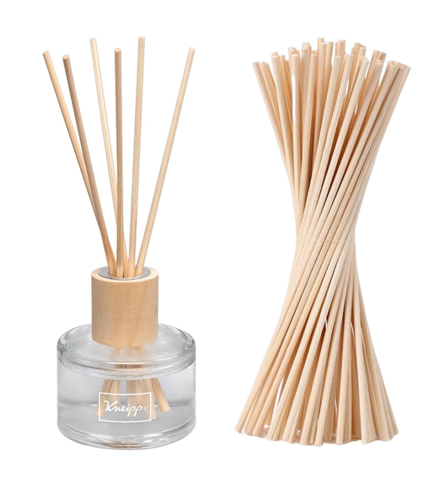 100 Natural Rattan Reed Diffuser Sticks Premium Fiber Fragrance Sticks for Home Office Hotel & Spa - Buy Online on GoSupps.com