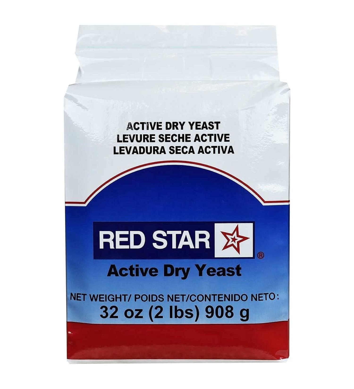 Red Star Active Dry Yeast, Value Size 1 Pack (2 Pound Ea)