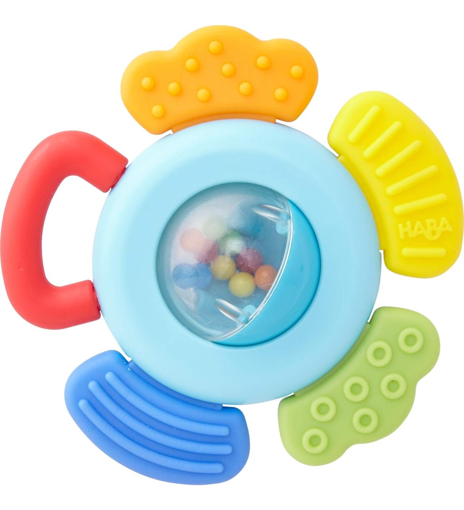 HABA Blossom Plastic Rattle & Teething Toy - Perfect for Baby's Development - Buy Online on GoSupps.com