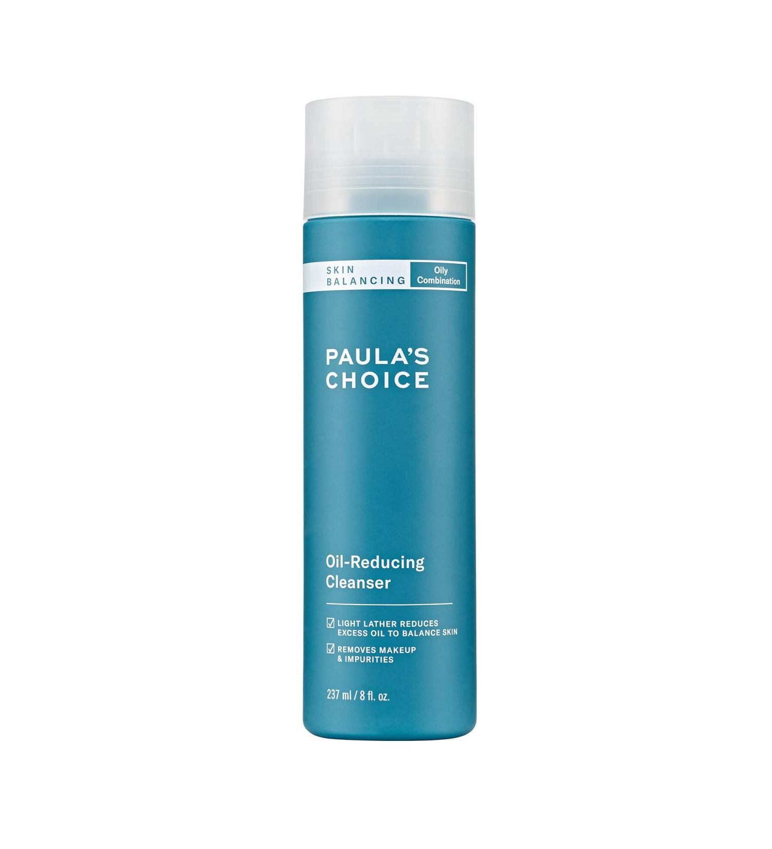 Paula's Choice Skin Balancing Oil-Reducing Cleanser with Aloe - Face Wash for Oily Skin, Large Pores - 8 oz - Buy Online on GoSupps.com