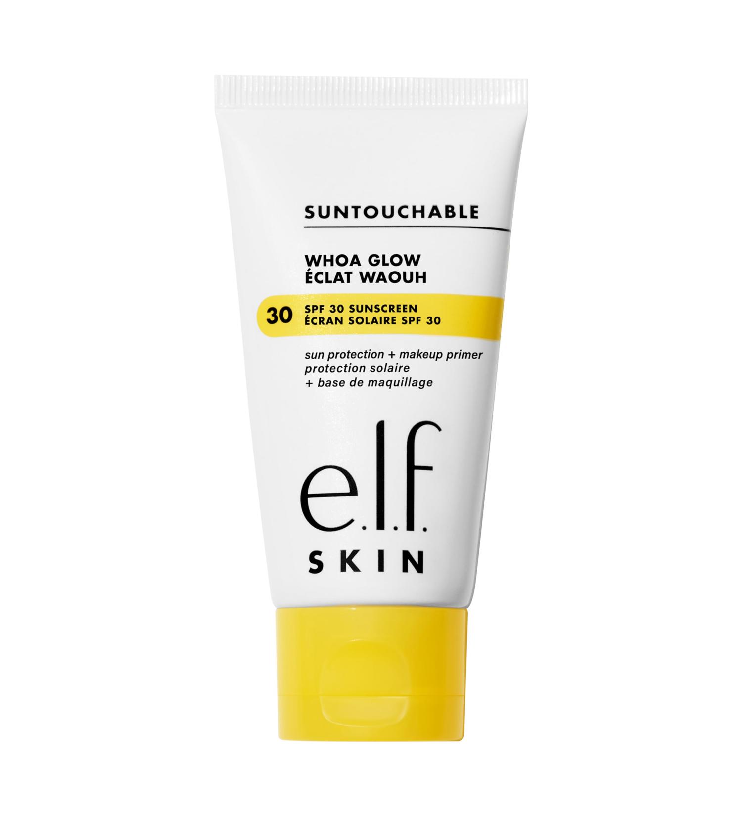 eleven.Skin SunTouchable Whoa Glow LSF 30 - Light Sun Protection & Primer with Hyaluronic Acid | Vegan & Animal-Friendly | Radiant Finish - Buy Online on GoSupps.com