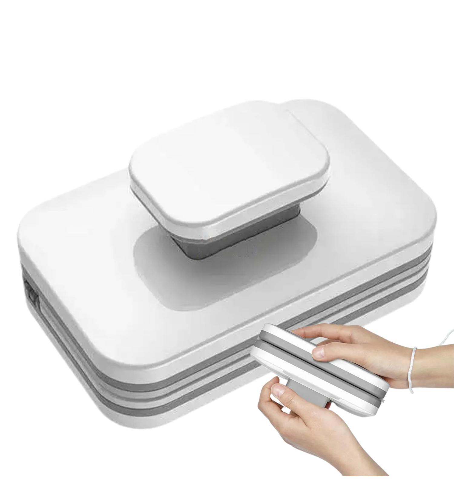 Magnetic Window Cleaner 2 Meter Safety Rope Design Magnetic Window Cleaner for Double Glazing Built in Water Storage Sponge Double Sided Window Cleaner with Safety Rope for 3-8mm Single Layer Glass - Buy Online on GoSupps.com