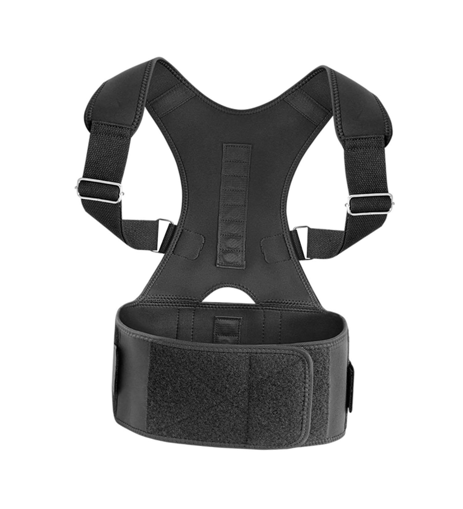 MERIGLARE Hunchback Correction Belt Back Correction Strap Easy to Use Women Posture Training Kids Back Correction Belt Upper Back Brace L - Buy Online on GoSupps.com