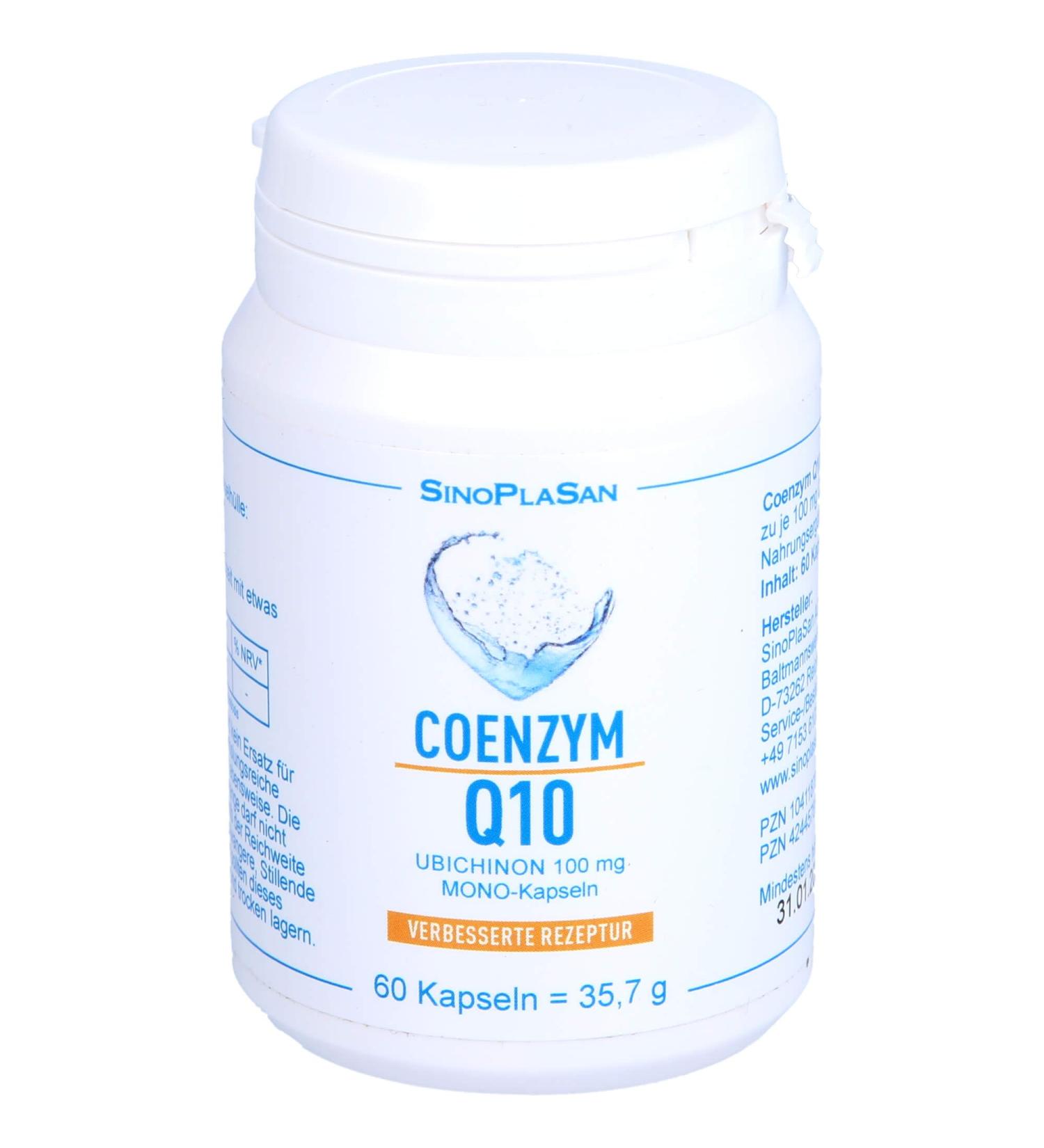 COENZYM Q10 Ubiquinone Mono Capsules 100 mg 60 pcs