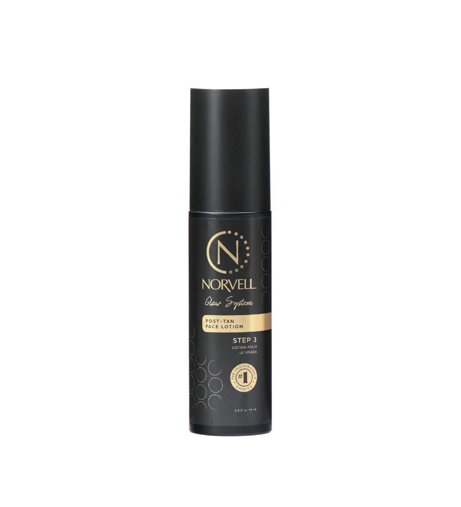 Norvell Glow System Post-Tan Face Lotion - 2 fl oz | Extend Your Tan & Build a Gradual Glow | Ideal After Tanning Lotion for Face - Buy Online on GoSupps.com