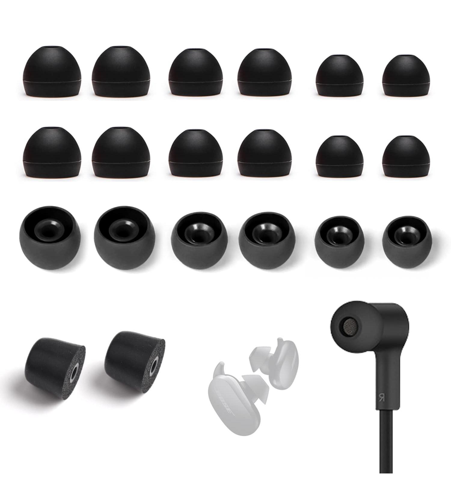 9 Pairs Replacement Earplugs & Memory Foam Silicone Ear Caps Universal Fit for All Needs | Shop Now! - Buy Online on GoSupps.com