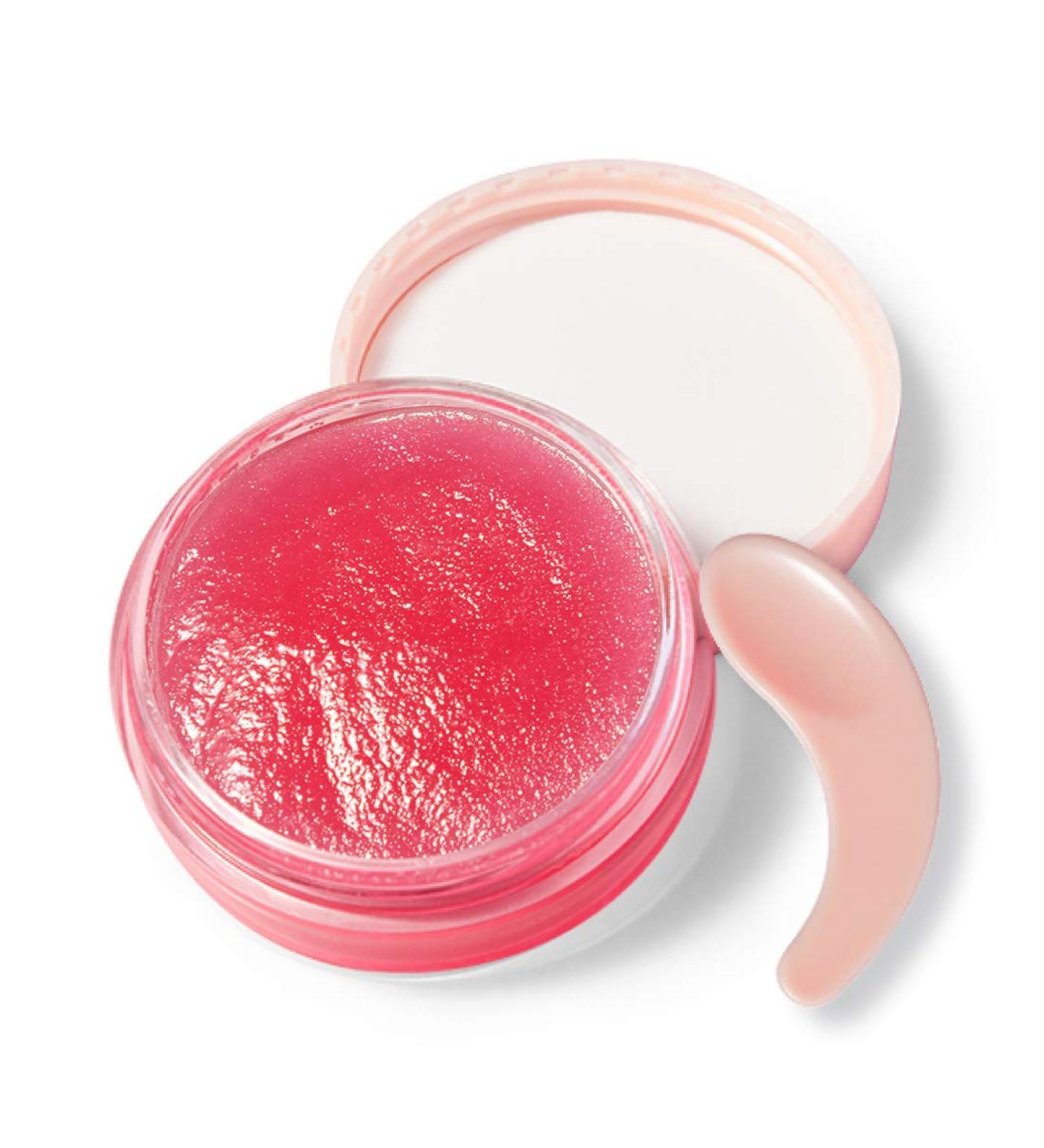 Peach Lip Scrub Exfoliator - Vegan & Cruelty-Free Lip Sugar Scrub by Samnyte - Buy Online on GoSupps.com