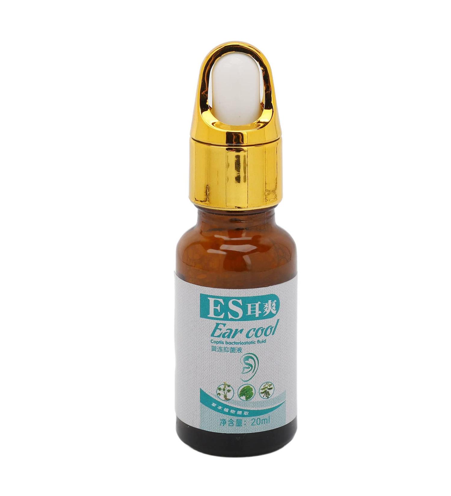 Refreshing 20ml Ear Care Solution for Tinnitus & Ear Canal Blockage - Portable Drop Liquid - Buy Online on GoSupps.com
