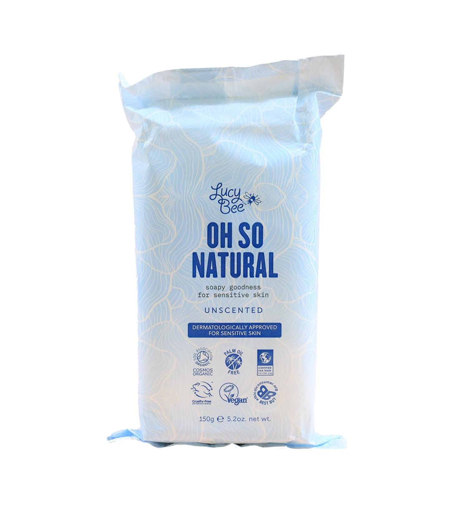 Certified Organic All Natural Soap Bar - Gentle Skin Cleanser Moisturizing & Rejuvenating | Unscented Dermatologist Approved 5.3oz | International Shipping Available - Buy Online on GoSupps.com