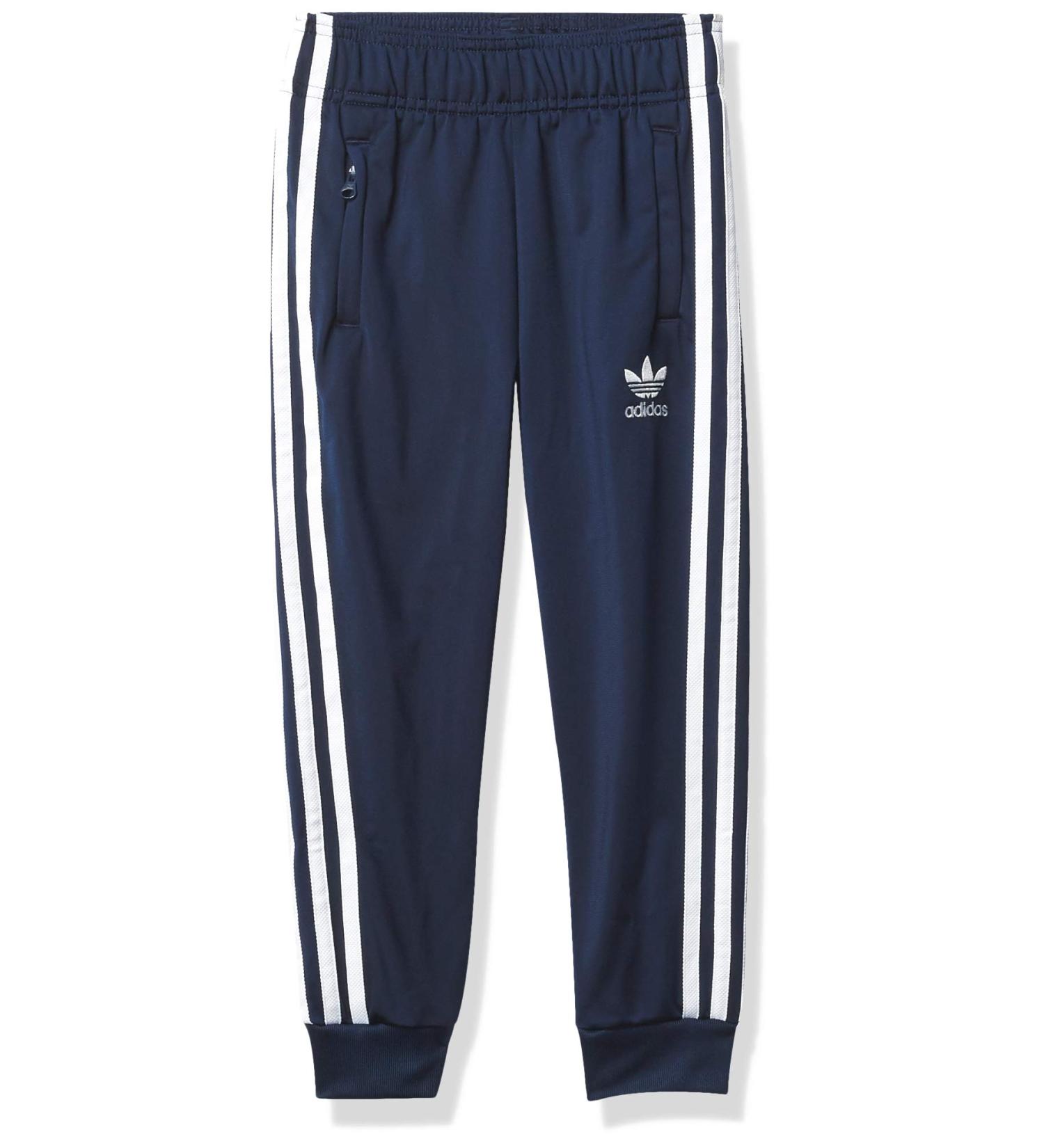 adidas Originals Unisex Youth XXS SST Track Pants - Collegiate Navy/White - Buy Online on GoSupps.com