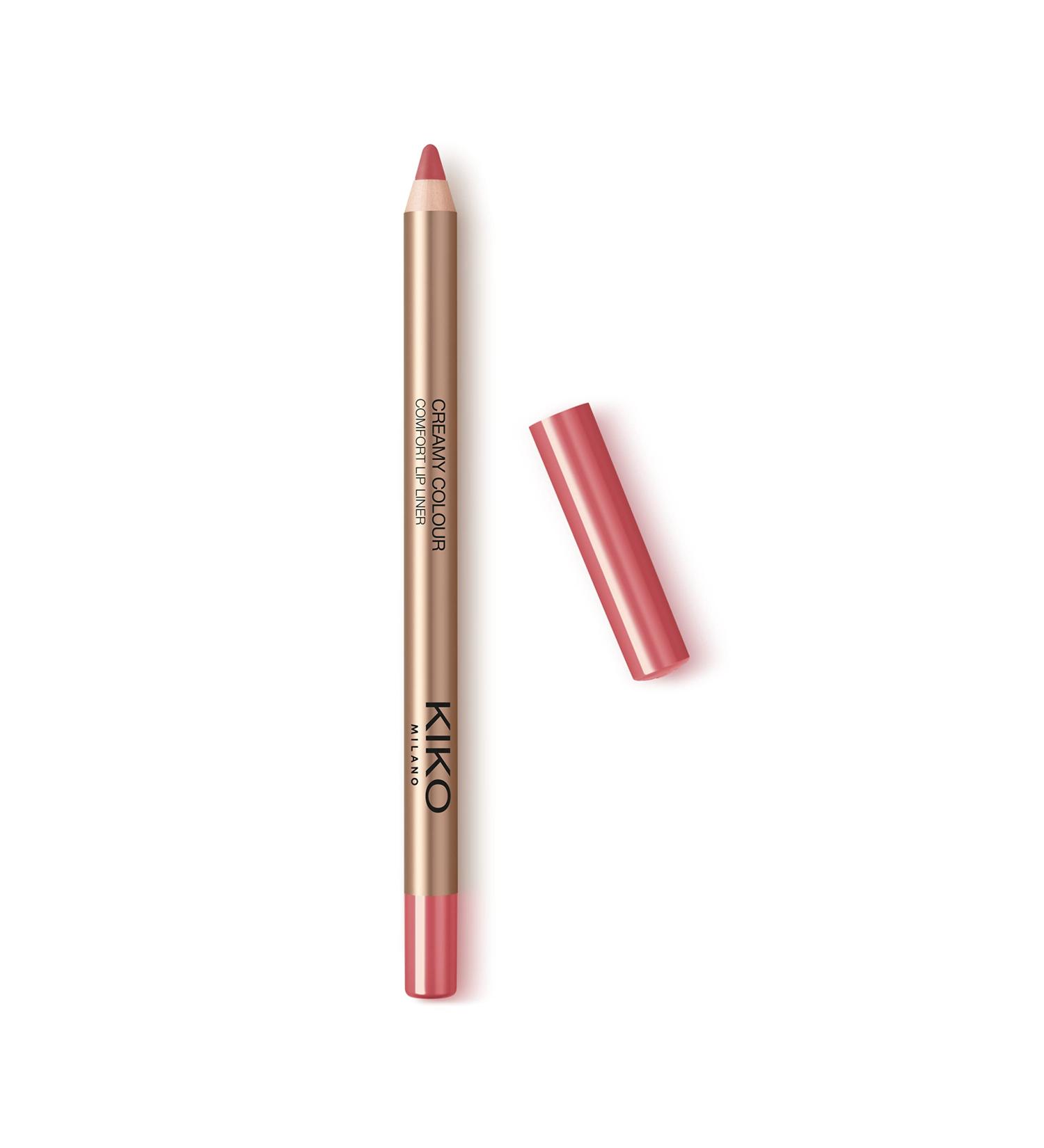 KIKO Milano Creamy Colour Comfort Lip Liner 02 Long-lasting Lip Pencil 1 Count (Pack of 1) 02 Pink Sand - Buy Online on GoSupps.com