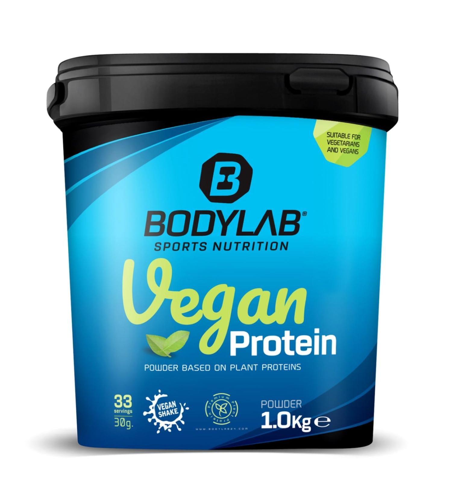 Buy BODYLAB24 Vegan Protein Cinnamon Snail 1000g | 100% Vegan Protein Powder | 80g Protein per 100g | Ideal for Muscle Building Shop Internationally! - Buy Online on GoSupps.com