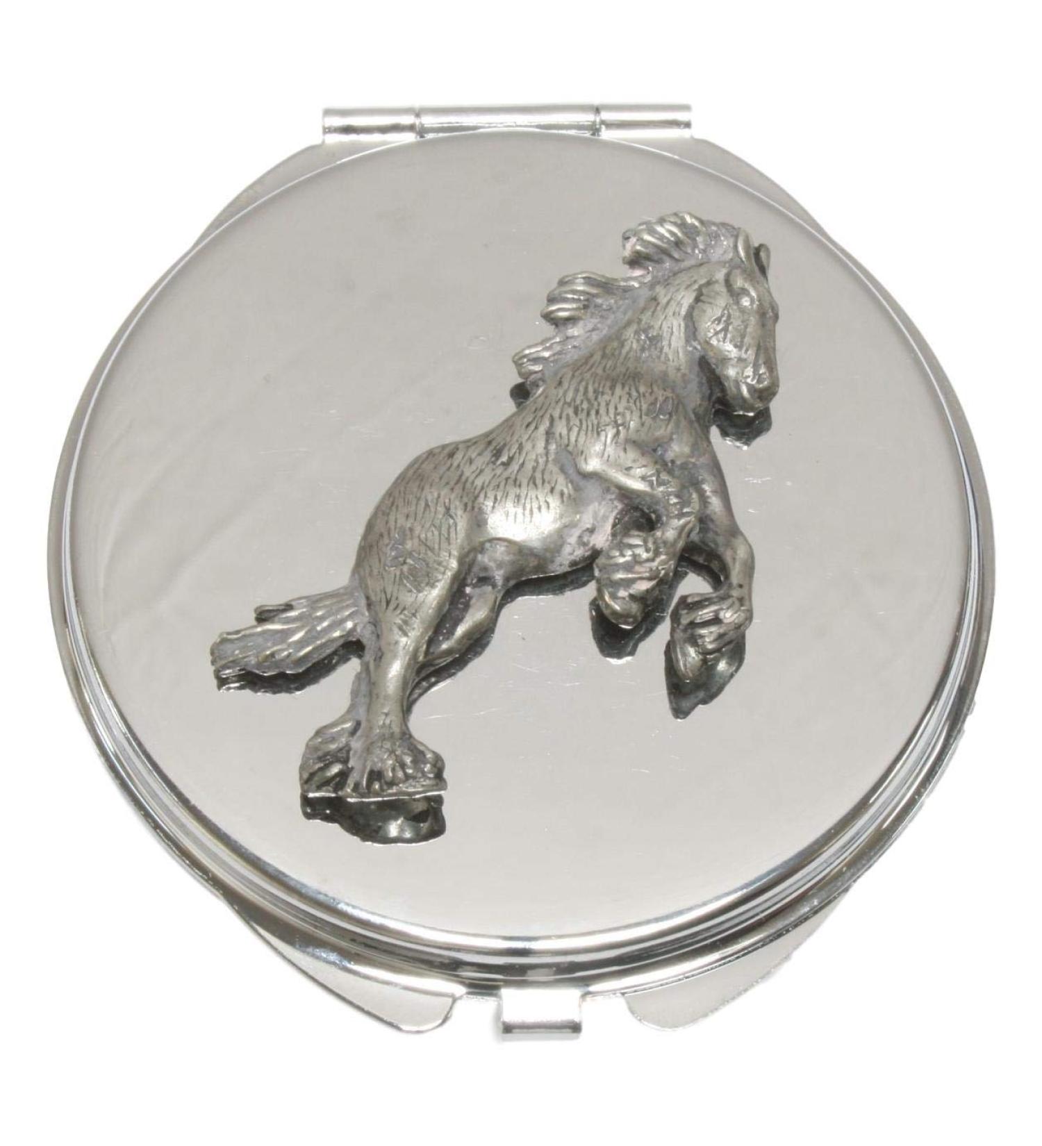 Shire Horse Compact Mirror Handbag Gift With Free Engraving 327 - Buy Online on GoSupps.com