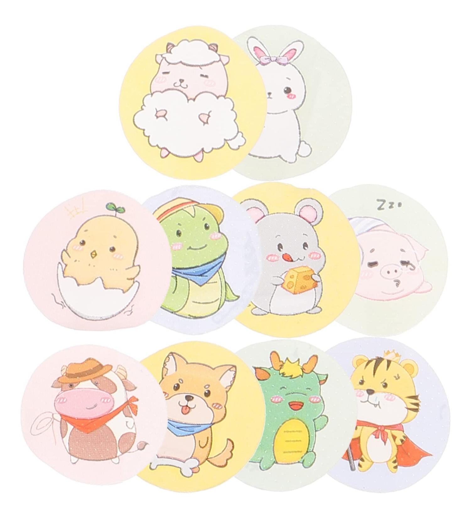 SEWACC 120pcs Cartoon Round Bandages for Kids - Adhesive Medical Patches & Stickers - Child-Friendly Healing Solution - Buy Online on GoSupps.com