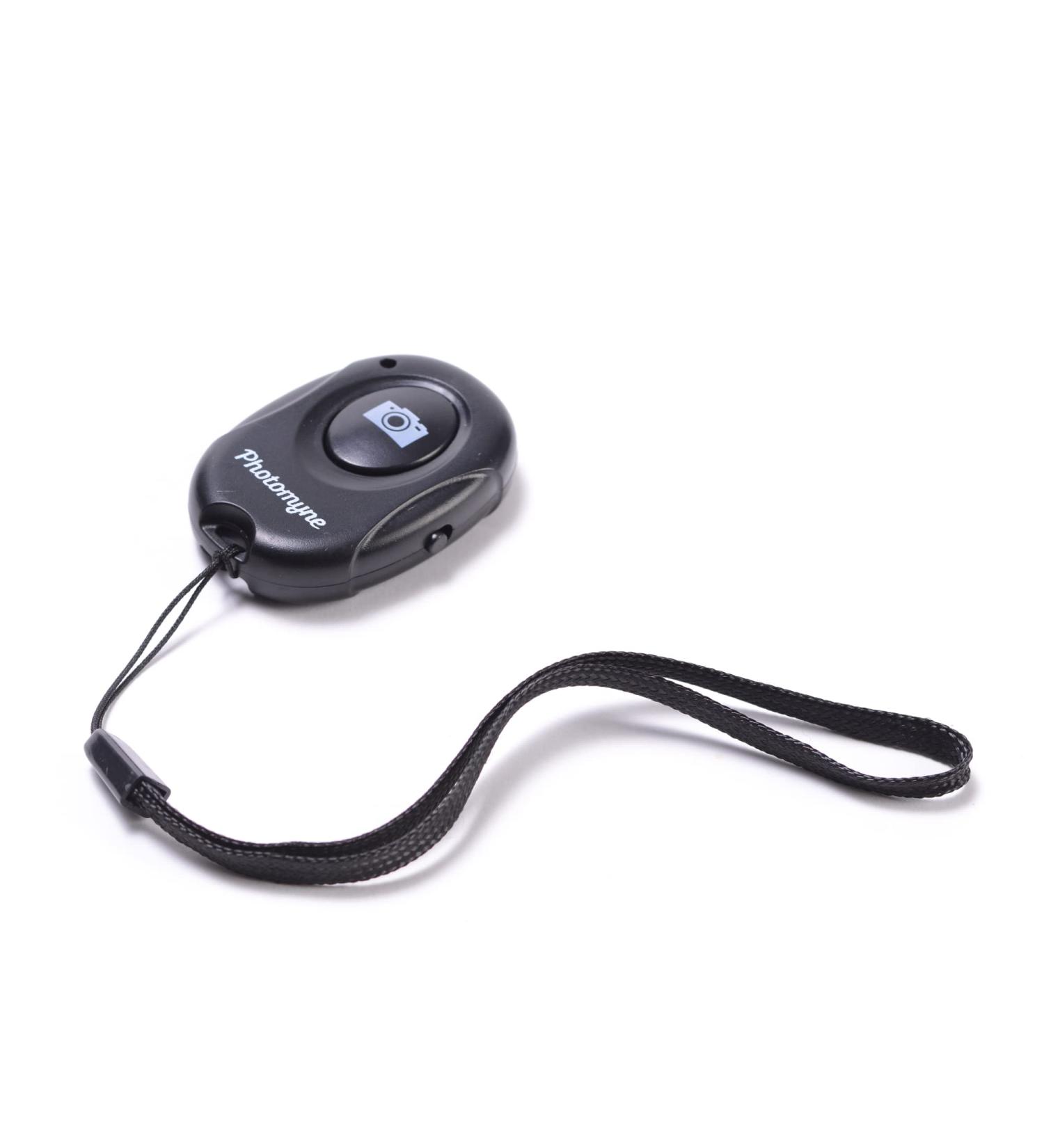 Photomyne Wireless Camera Shutter Clicker | Remote Control for iPhone & Android | Selfie Button with Wrist Strap - 1 Pack - Buy Online on GoSupps.com