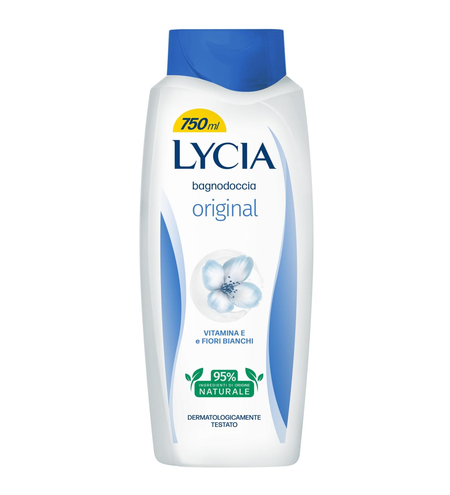 Lycia Lycia - Original Foaming Bath with vitamin E and white flowers floral fragrance gently cleanses and keeps skin moisturized 750 ml