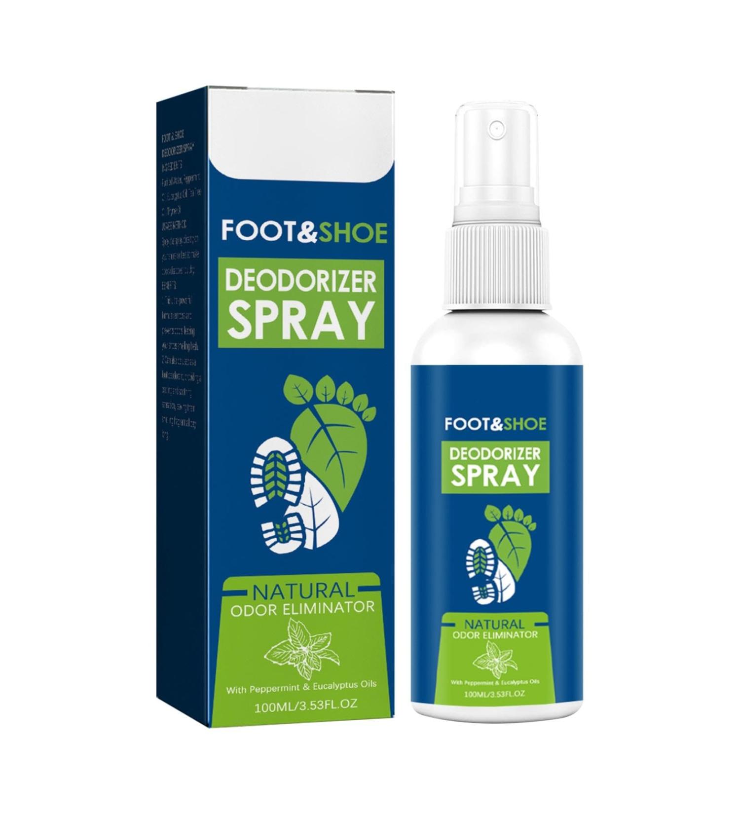 Natural Spray For Deodorization Of Shoes And Foot Spray - Shoe & Foot Spray Deodorizer Shoe & Sock Antibacterial Deodorant Spray Remove Odors Refreshes Antiperspirant Deodorant - Buy Online on GoSupps.com
