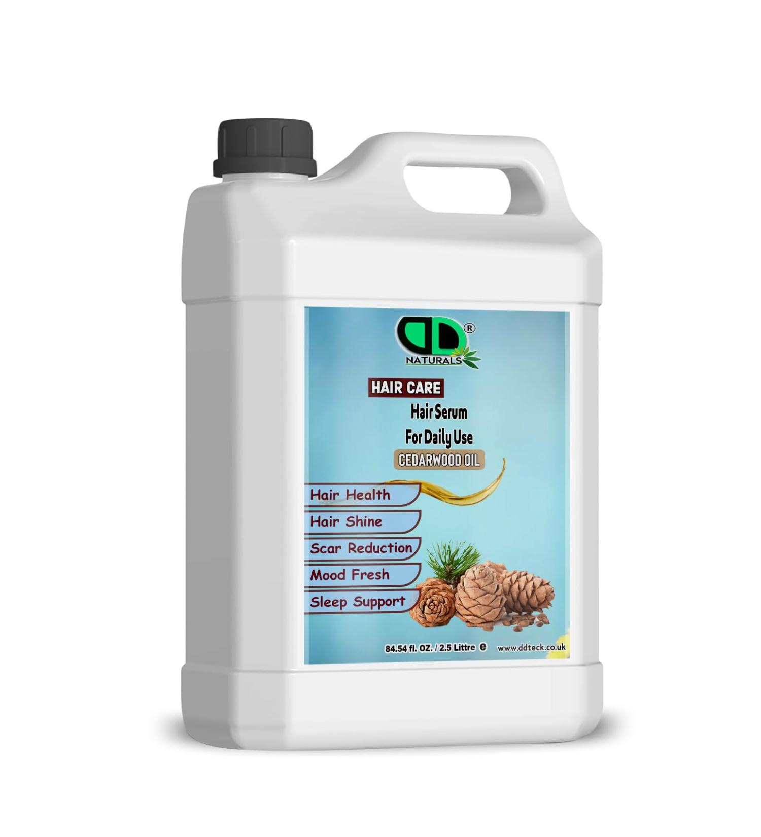 DD teck Hair Serum for Daily Use with Coconut Essential Oil moisturizes the scalp and promotes hair growth adds shine and protects hair balances