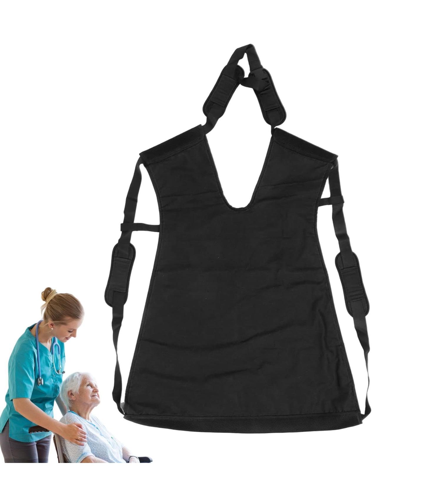 Foway Bariatric Lifting Belt for Patient Lifters - Full Body Loop for Toilet Passage & Bed Transfer - Large Care Device (Black) - Buy Online on GoSupps.com