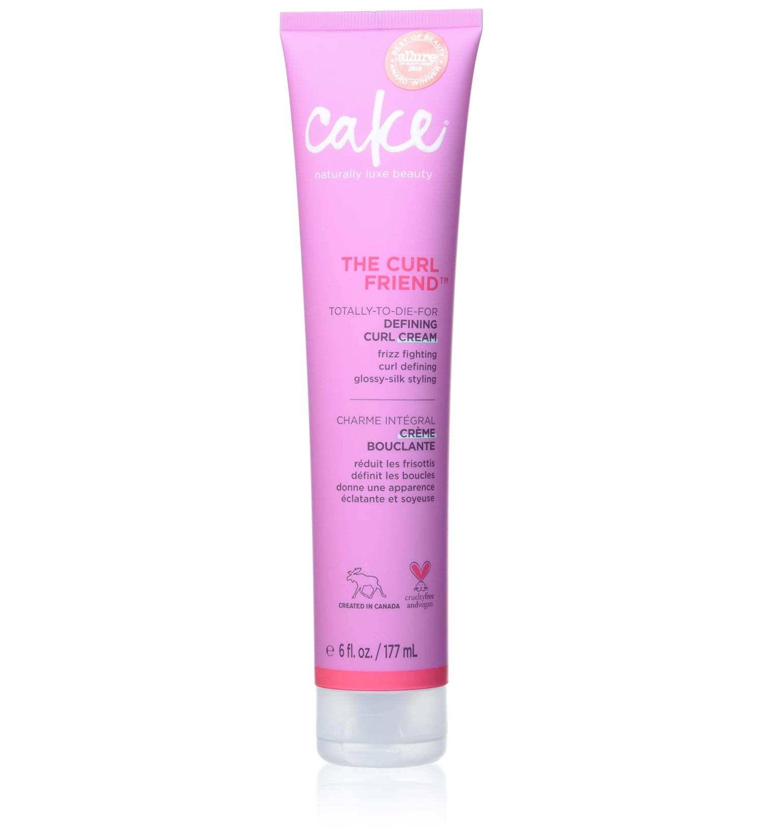 Shop Cake Beauty Curl Friend Defining Curl Cream | 6 fl oz for Perfect Curls - Buy Online on GoSupps.com