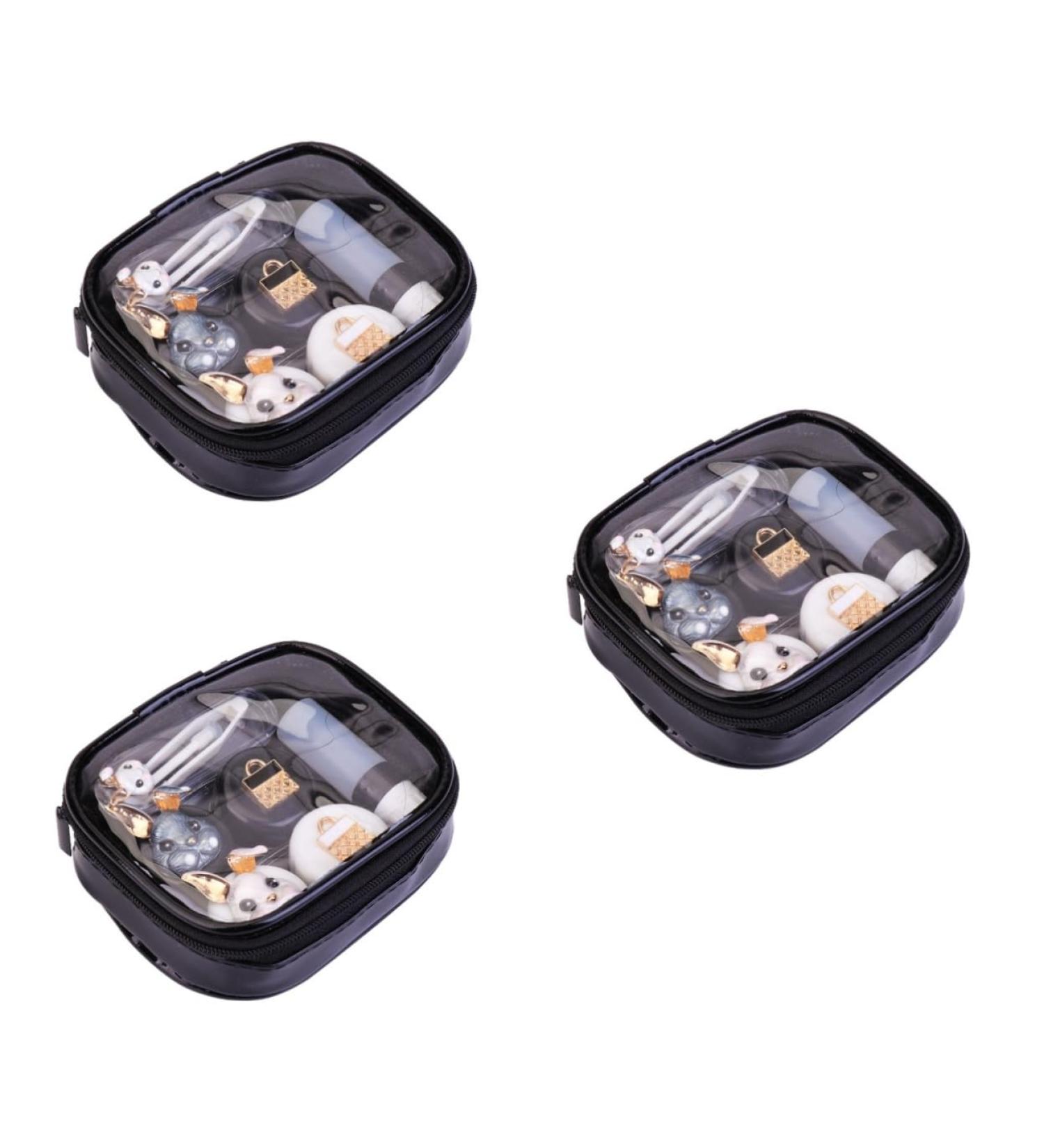 Solustre 3ST Portable Colored Contact Lenses Case - Lip Gloss Accessories & Glasses Frame Container - Buy Online on GoSupps.com